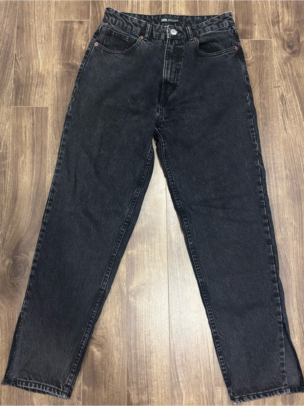 Zara Black High-Rise Women's Jeans